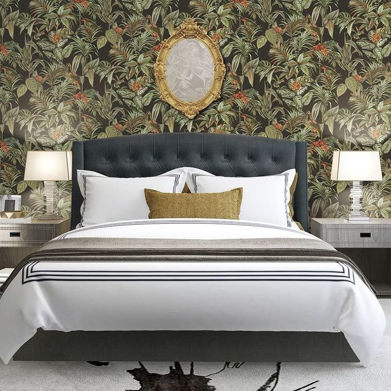 Exotic Floral Wallpaper