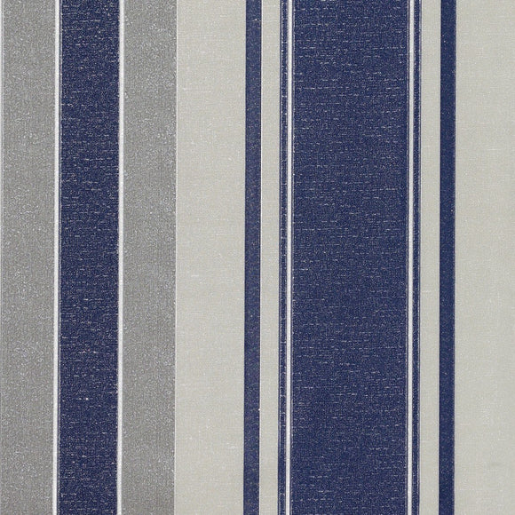 Arthouse Palazzo Stripe Navy Wallpaper