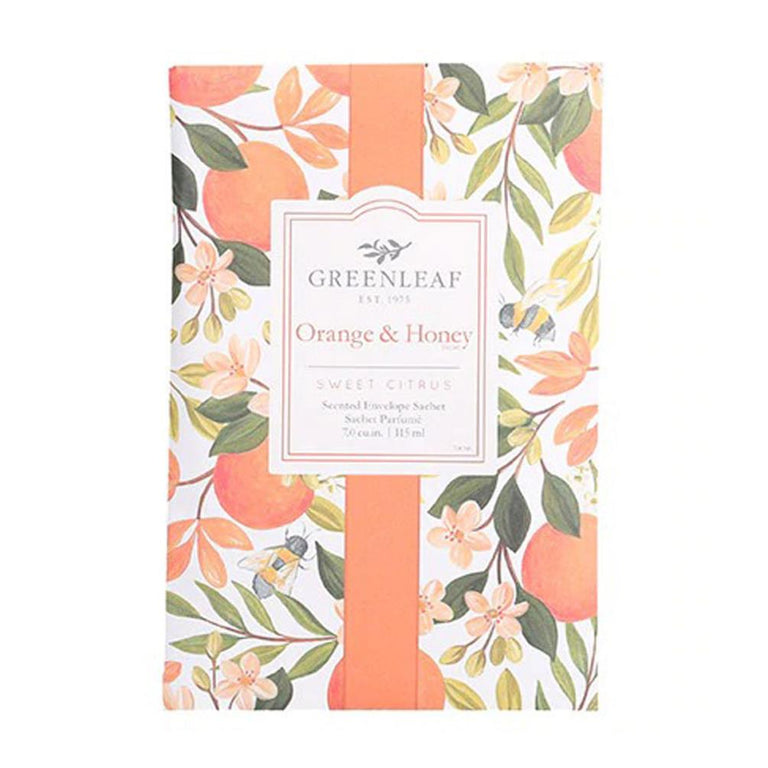 Greenleaf Orange  Honey Scented Sachet