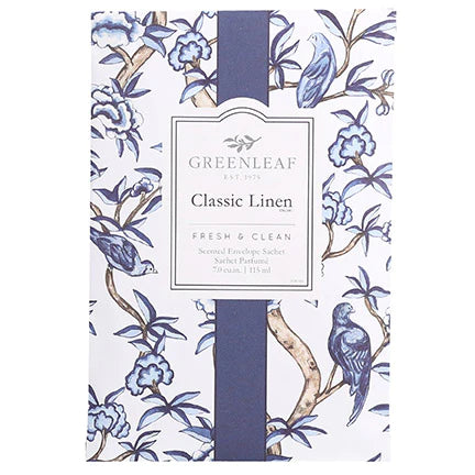 Scented sachet Greenleaf Classic Linen for home fragrance