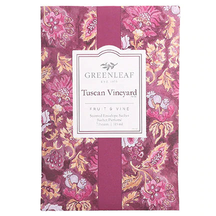 Greenleaf Tuscan Vineyard Scented Sachet
