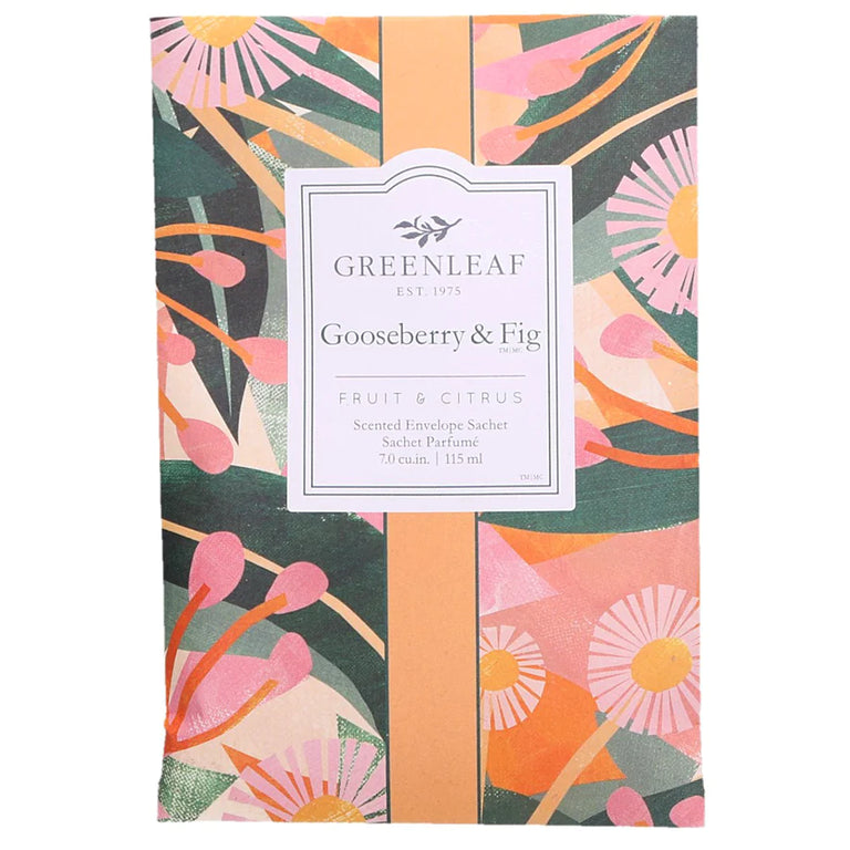 Greenleaf Gooseberry  Fig Scented Sachet