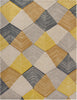 Harlequin Rhythm Rug Saffron