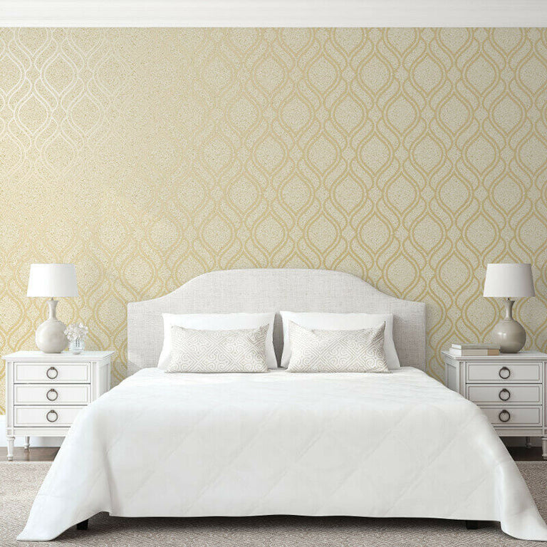 Cork Trellis Natural Wallpaper