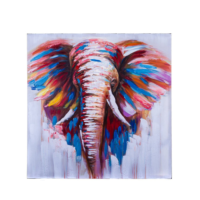 Elephant Copper Wall Art