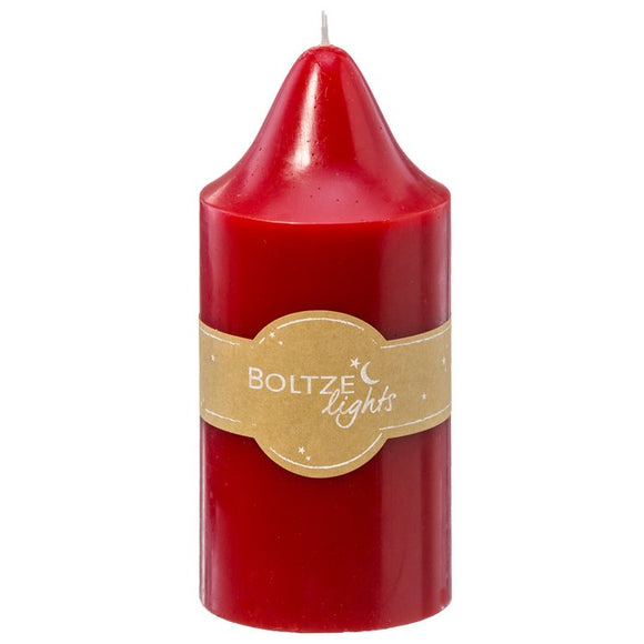 Pillar Candle Church Red