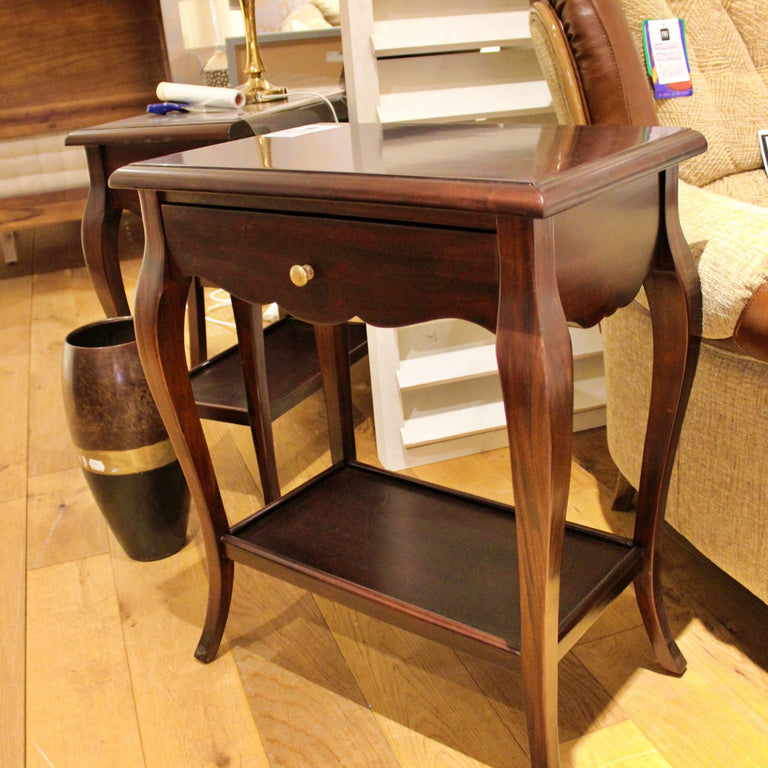 Cabriolle Mahogany Lamp Table