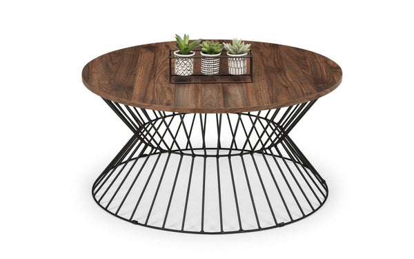 Daisy round coffee table deals by desert fields