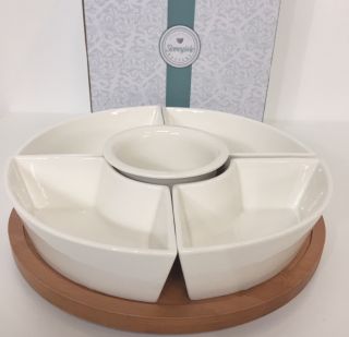 Slaneyside Round Divided Dish