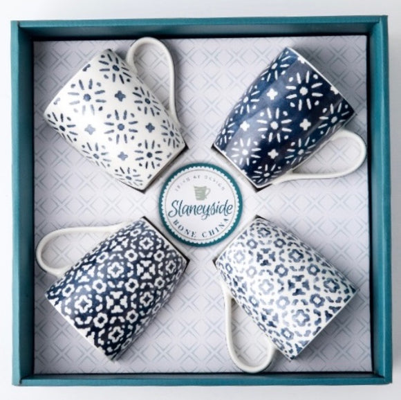 Slaneyside Pottery Emily Set of 4 Mugs