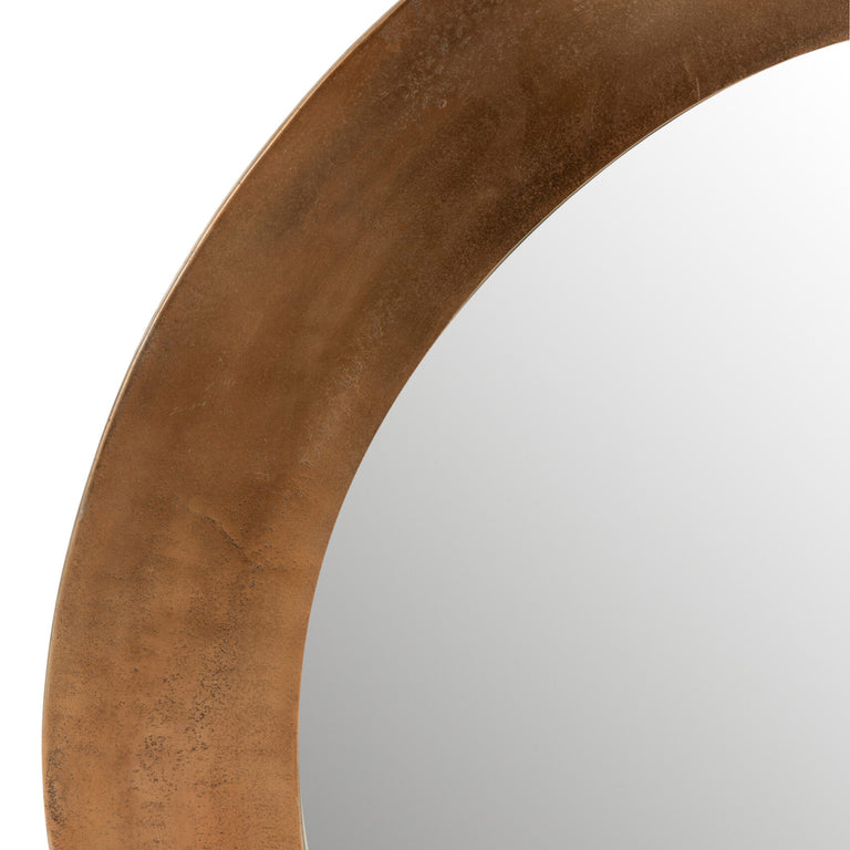 Mirror Round Aluminium Rust
