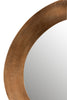 Mirror Round Aluminium Rust