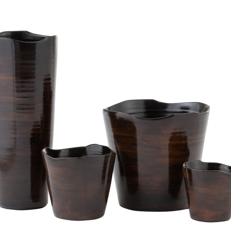 Autumn Ceramic Brown Vase