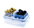 Lock  Lock Rectangular Food Container with 2 Compartments