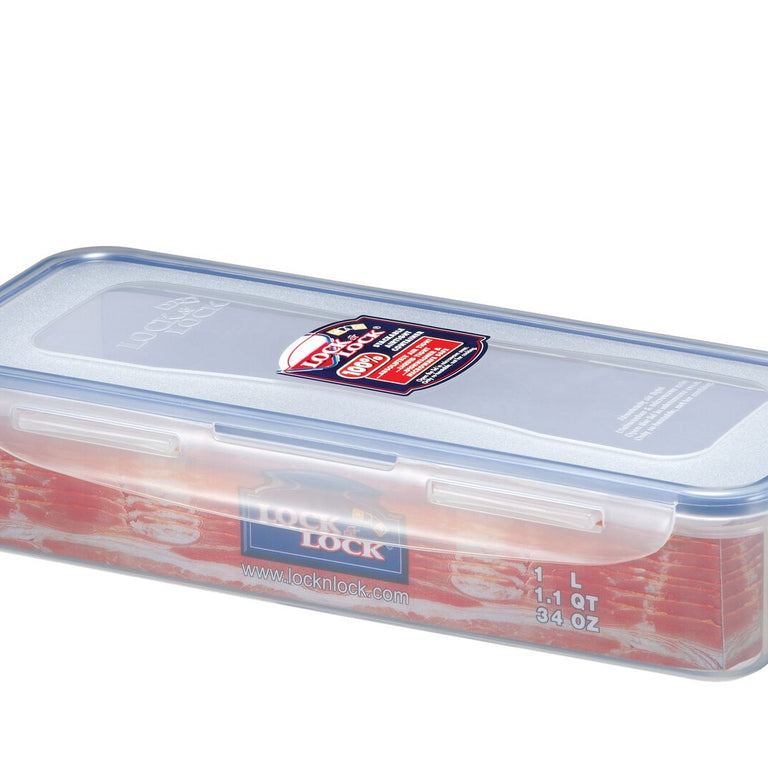 Lock  Lock MultiUse FoodStorage Box with Drain Grate