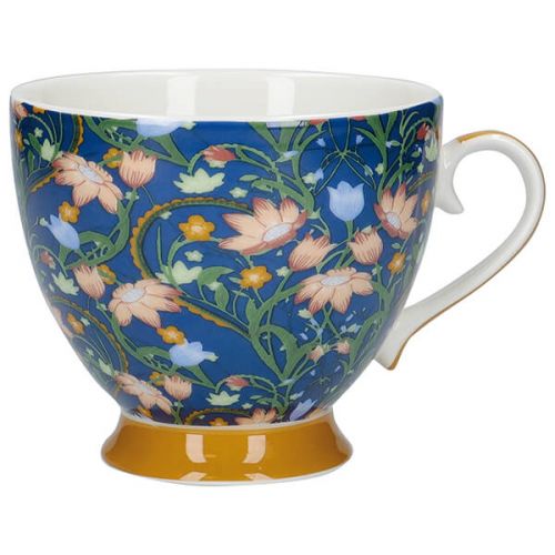 China Dusk Floral Footed Mug