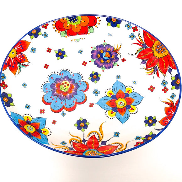 Slaneyside Pottery Marrakesh Oval Platter