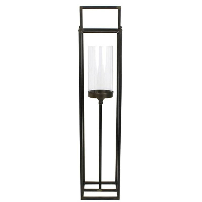 Black Candle Lantern