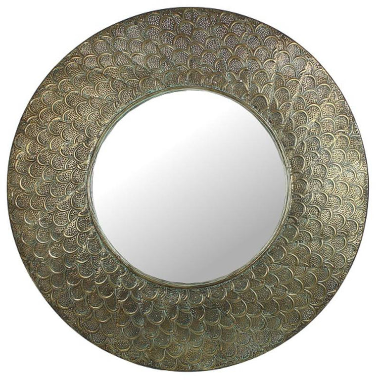 Gold Metal Mirror