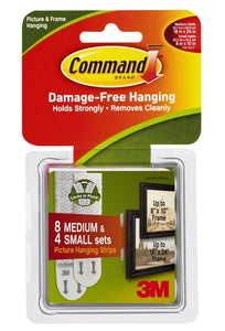 3M Command 17302 Picture Hanging Strips