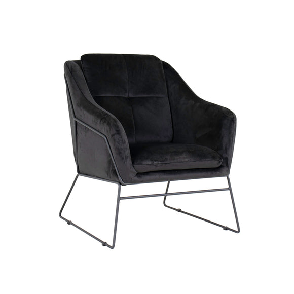Klaus Accent Chair Black
