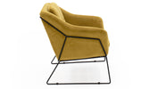 Klaus Accent Chair  Mustard