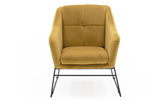 Klaus Accent Chair  Mustard