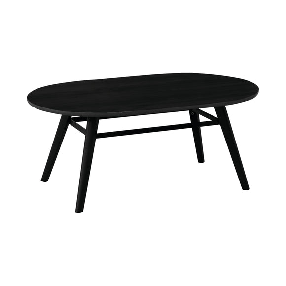 Lotti Oval Coffee Table Black