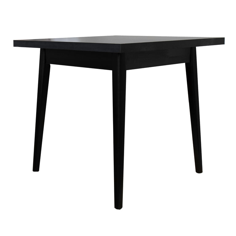 Lotti Square Dining Table Square Black