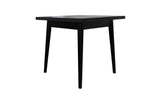 Lotti Square Dining Table Square Black