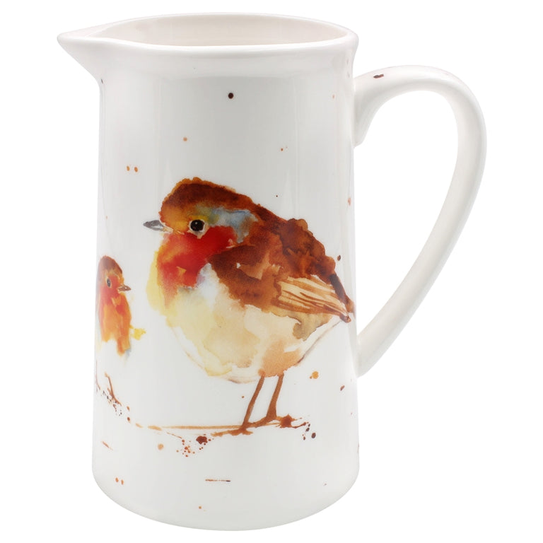 Lesser  Pavey Winter Robins Jug