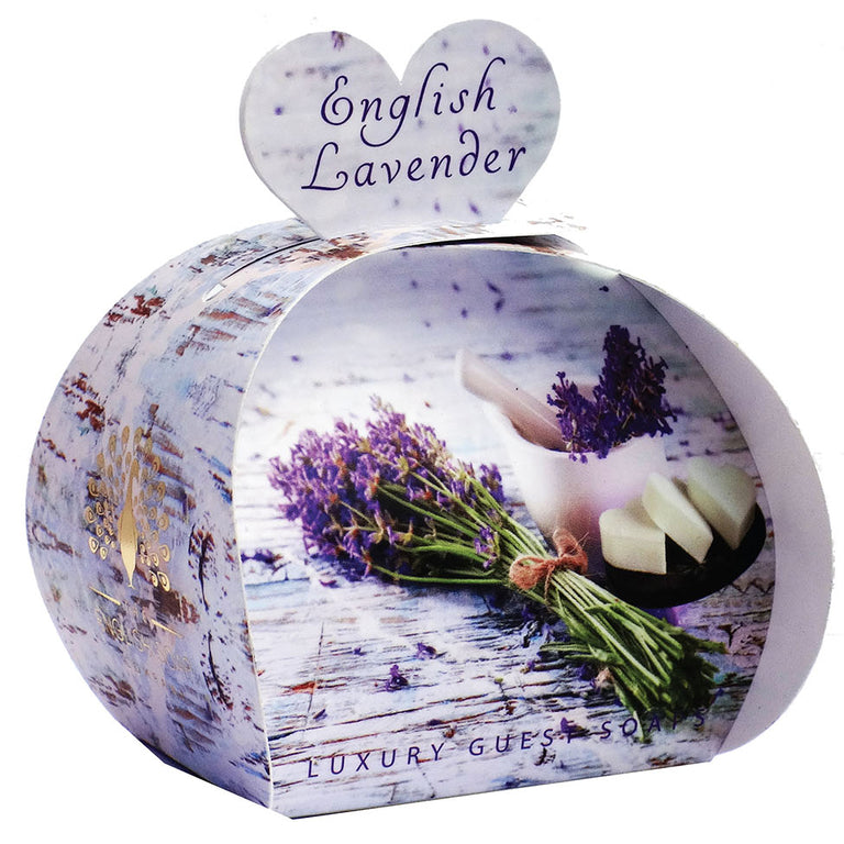 English Soap Co Lavender Luxury Guest Soaps