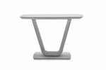 Lazzaro Console Table  Light Grey Matt