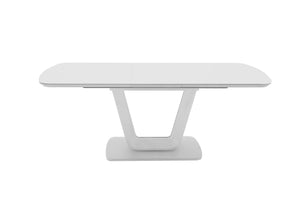 Lazzaro Dining Table Ext  White Gloss 12001600