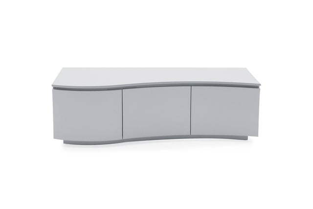 Lazzaro TV Cabinet  Light Grey Matt with LED