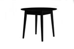 Lotti Dining Table Round 900 Black