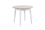 Lotti Dining Table Round 900 White