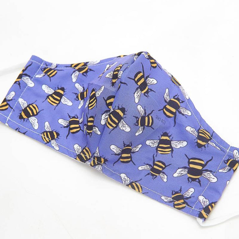 Reusable Face Covers  Blue Bee
