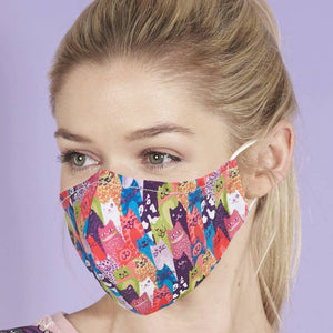 Reusable Face Covers  Stacking Cats