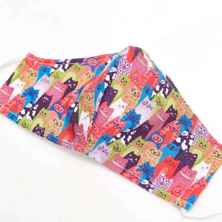 Reusable Face Covers  Stacking Cats
