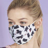 Reusable Face Covers  White Scatty Scotty
