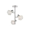 Meela 3 Light Semi Flush