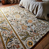 Morris & Co Wilhelmina Rug Linen Mustard