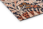 Morris & Co Artichoke Rug Amber Charcoal