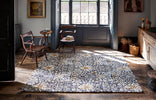 Morris & Co Snakehead Rug Indigo