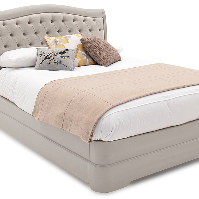 Mabel Bed Upholstered Headboard  4'6
