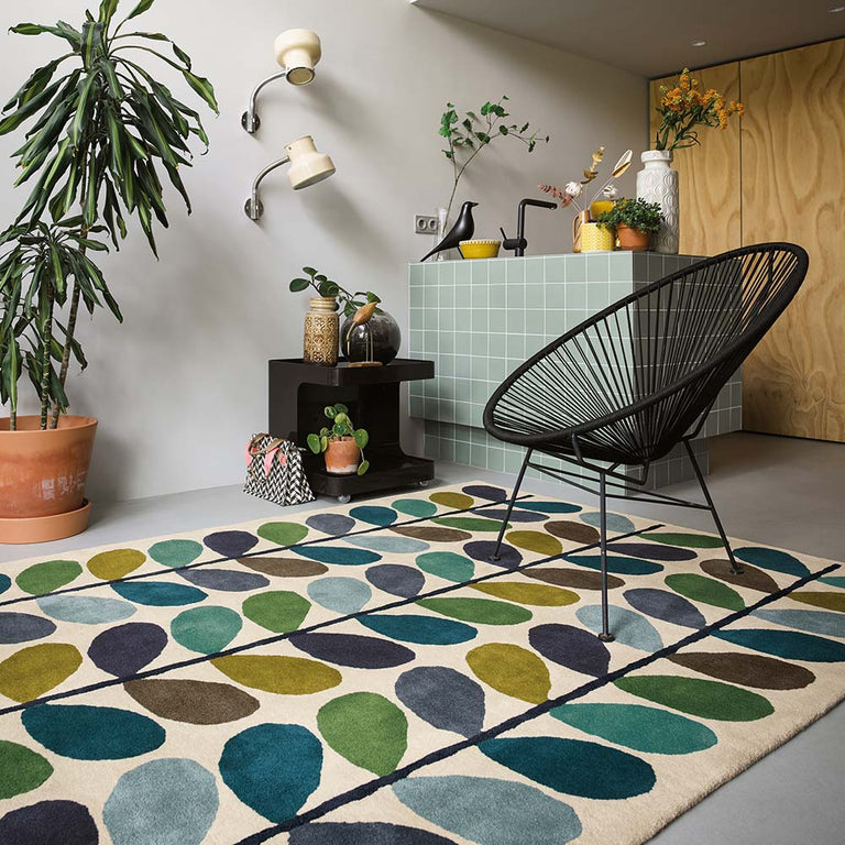 Orla Kiely Multi Stem Kingfisher Rug