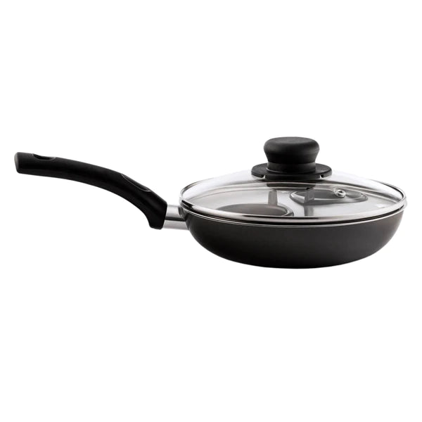 Egg Poaching Pan & Glass Lid 18cm