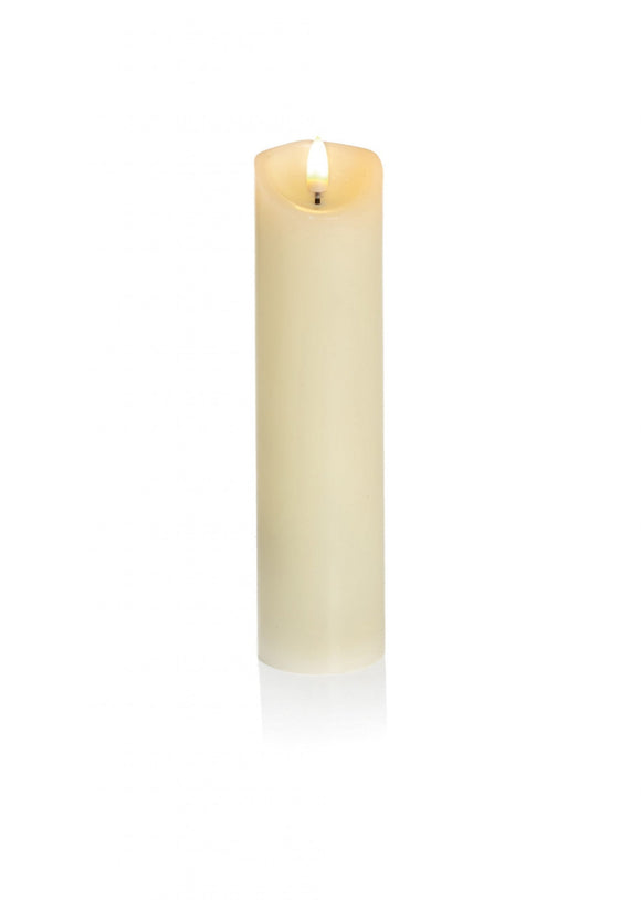 Flickabrights 20cm Warm White Battery Operated Candle