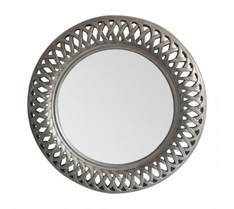 Tessere Antique Silver Wall Mirror
